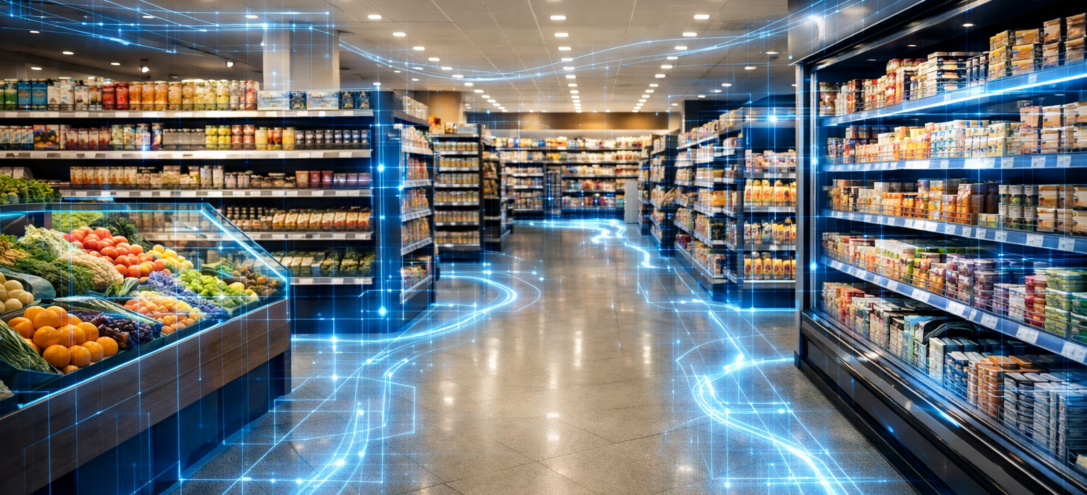 KI im Handel und künstliche Intelligenz im Einzelhandel für automatisierte Prozesse, datenbasierte Entscheidungen, personalisierte Kundenerlebnisse und effizientes Bestandsmanagement.